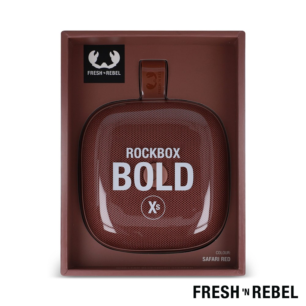 1RB5100 | Fresh 'n Rebel Rockbox Bold Xs splashproof TWS speaker 4W 1RB5100 | Fresh 'n Rebel Rockbox Bold Xs splashproof TWS speaker 4W