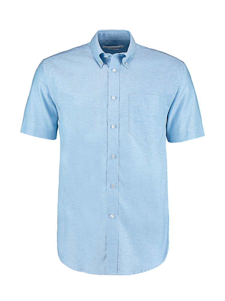 Classic Fit Workwear Oxford Shirt SSL - Light Blue