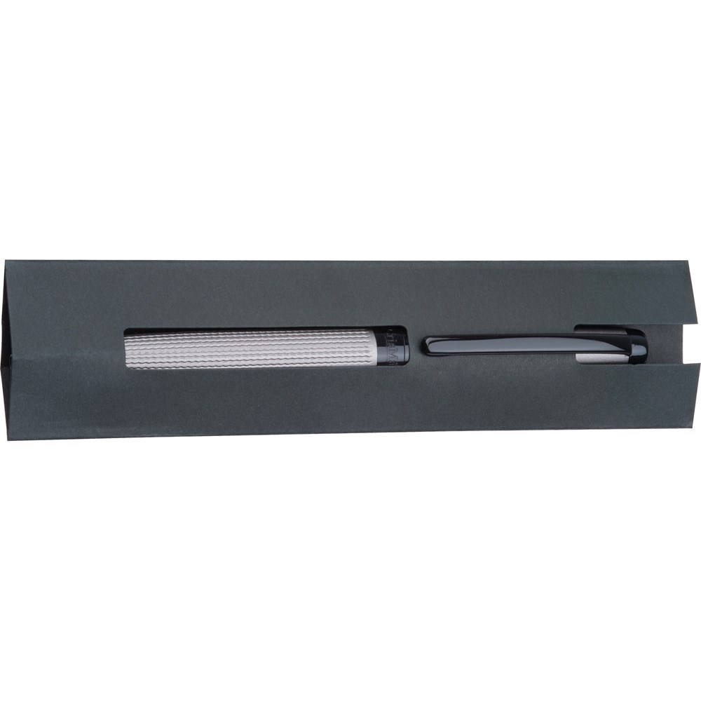 CrisMa rvs pen met draaimechanisme, mat grijs