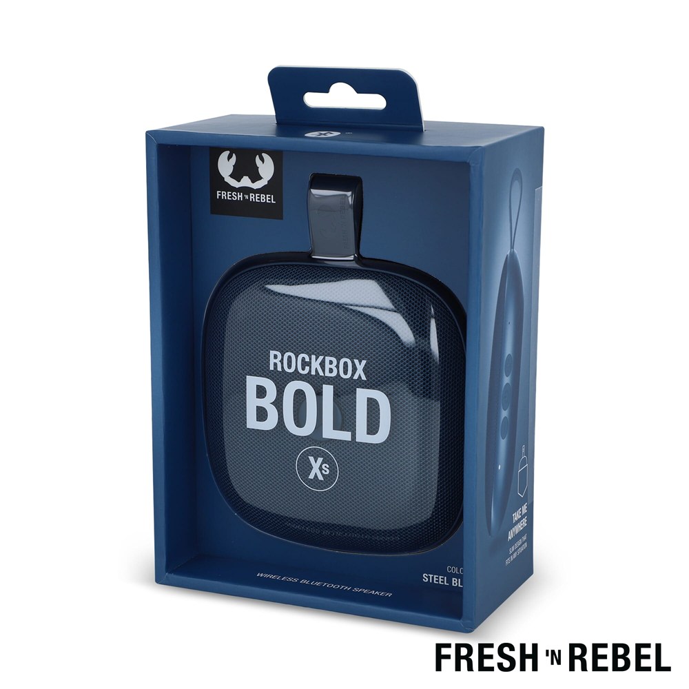 1RB5100 | Fresh 'n Rebel Rockbox Bold Xs splashproof TWS speaker 4W 1RB5100 | Fresh 'n Rebel Rockbox Bold Xs splashproof TWS speaker 4W