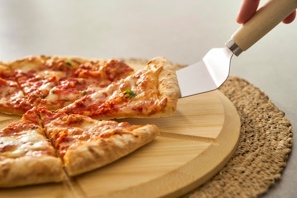 Pizzaplank Vale | Bamboe | Met snijder en spatel