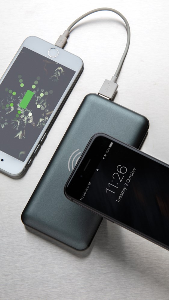 10.000 mAh powerbank met 10W draadloos snelladen met PD