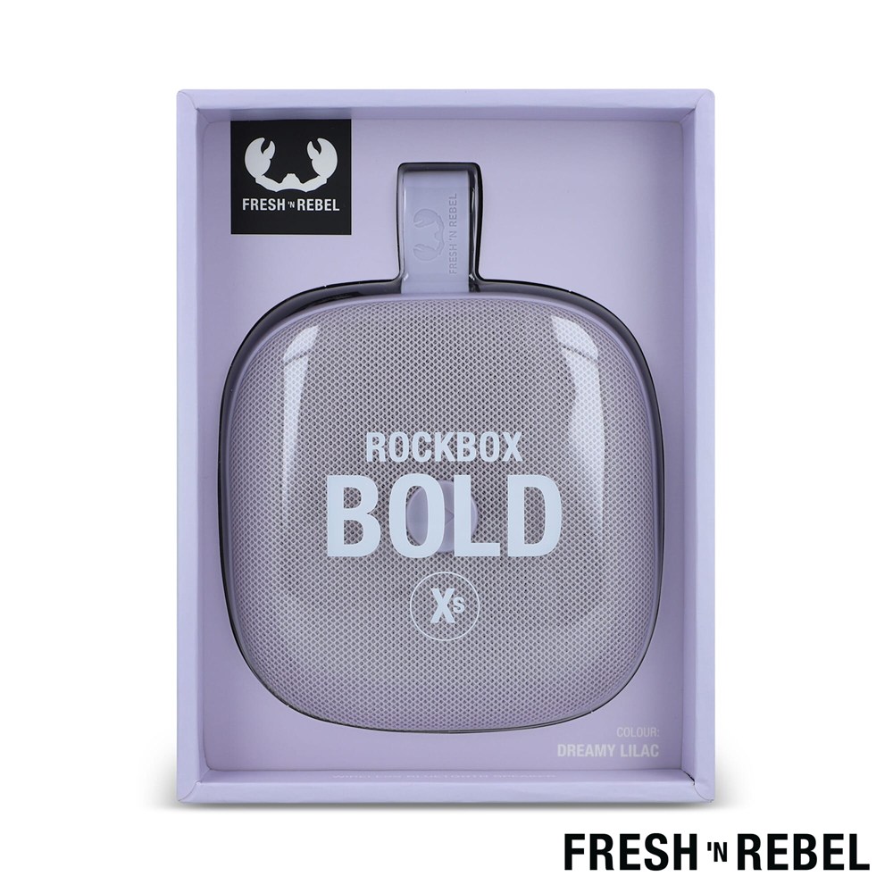 1RB5100 | Fresh 'n Rebel Rockbox Bold Xs splashproof TWS speaker 4W 1RB5100 | Fresh 'n Rebel Rockbox Bold Xs splashproof TWS speaker 4W