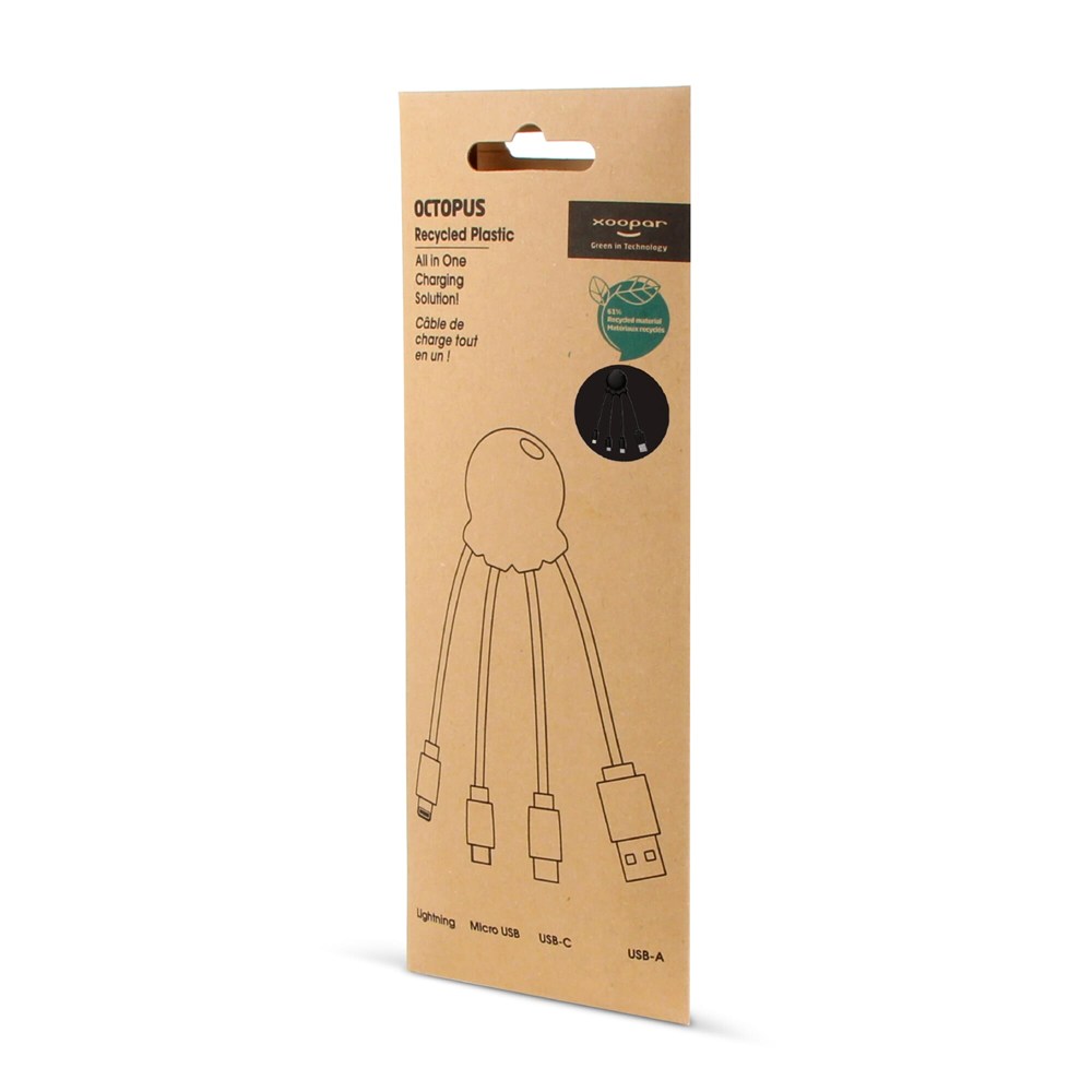 2087 | Xoopar Eco Octopus Charging cable 2087 | Xoopar Eco Octopus Charging cable