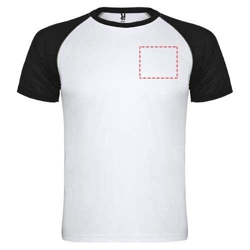 Indianapolis 140 g/m² unisex sportshirt met korte mouwen