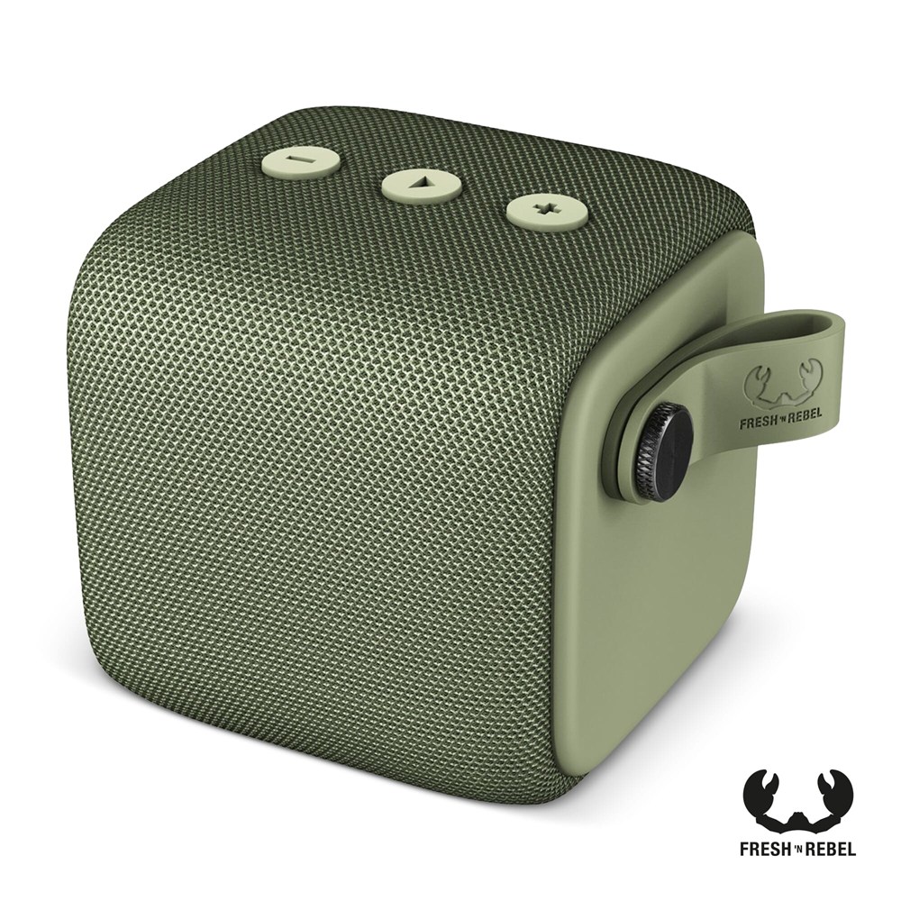 1RB6000 | Fresh 'n Rebel Rockbox Bold S Waterproof TWS Speaker - Dried Green